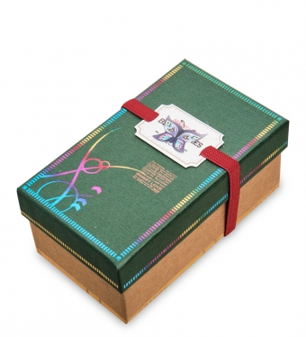 Коробка подарочная цв.зелен 3IAJFS