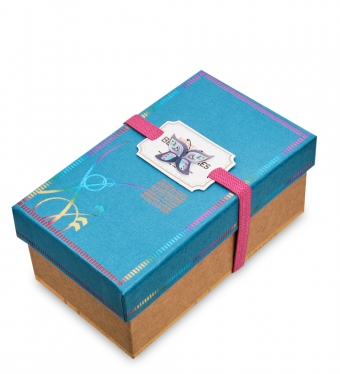 Коробка подарочная цв.синий K1M6OW