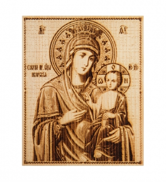 Икона малая «Божией матери Иверская» 71R442