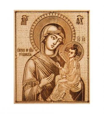 Икона малая «Божией матери Тихвинская» IU42I8