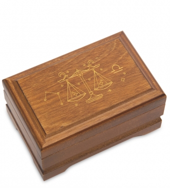 Шкатулка деревянная «Знак Зодиака-Весы» FAMB6Y