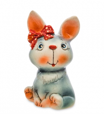 Фигурка керамическая «Кролик с бантиком» 9B89AO