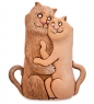 Ваза-кашпо «Коты влюбленная пара с хвостами» ZNYHTJ