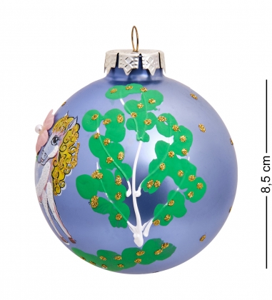 Ел. украшение Шар «Лошадки» 85 мм R7H4EX