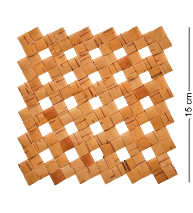 Подставка береста 15,5х15,5х0,5 XFQARQ