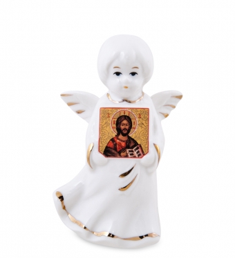 Фигурка «Ангелочек с иконой «Иисус Христос» 739R4T