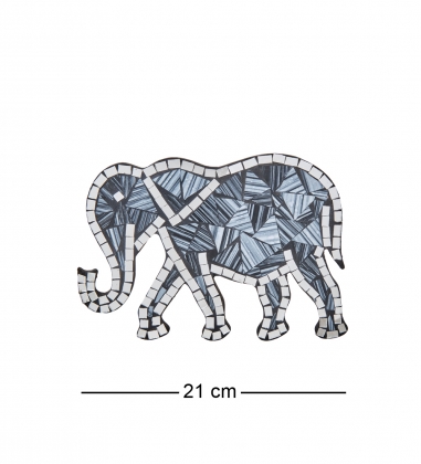 Панно «Слон» набор из семи мозаика, о.Бали 8A3YJL