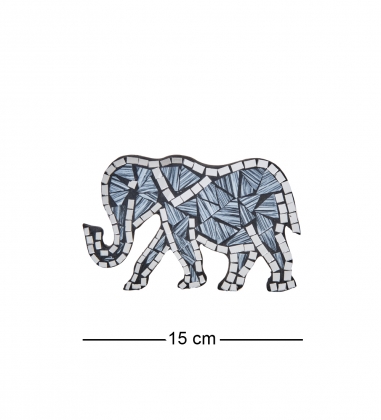 Панно «Слон» набор из семи мозаика, о.Бали 8A3YJL
