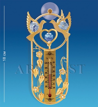 Термометр на липучке «Голуби» Юнион ALGN59