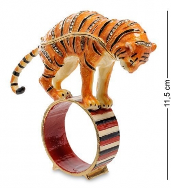 Шкатулка «Тигр на кольце» X9K5YD