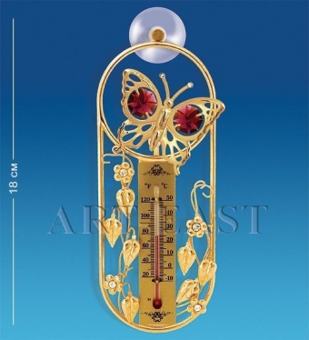 Термометр на липучке «Бабочка» с цв.кр. Юнион YHY3XV