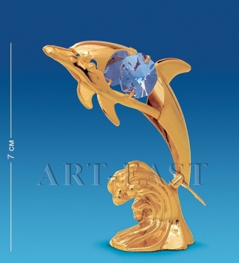 Фигурка «Дельфин на волне» с цв.кр. Юнион GKOAH9