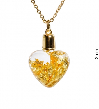 Кулон с золотом «Сердце» Y1BGBH