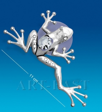 Фигурка на Магните «Лягушка тропическая» серебр. Юнион 27R53Z
